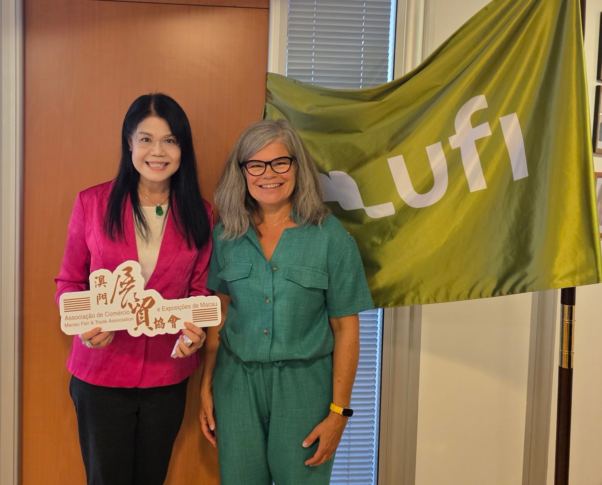 UFILive's tweet photo. We had the pleasure of welcoming a delegation from Macau to the UFI HQ last week! 🇲🇴

🌏 We look forward to continuing the conversation and to working together to drive our industry forward!

#ufi #macau #exhibitions #eventprofs https://t.co/eJwrfC9uUy