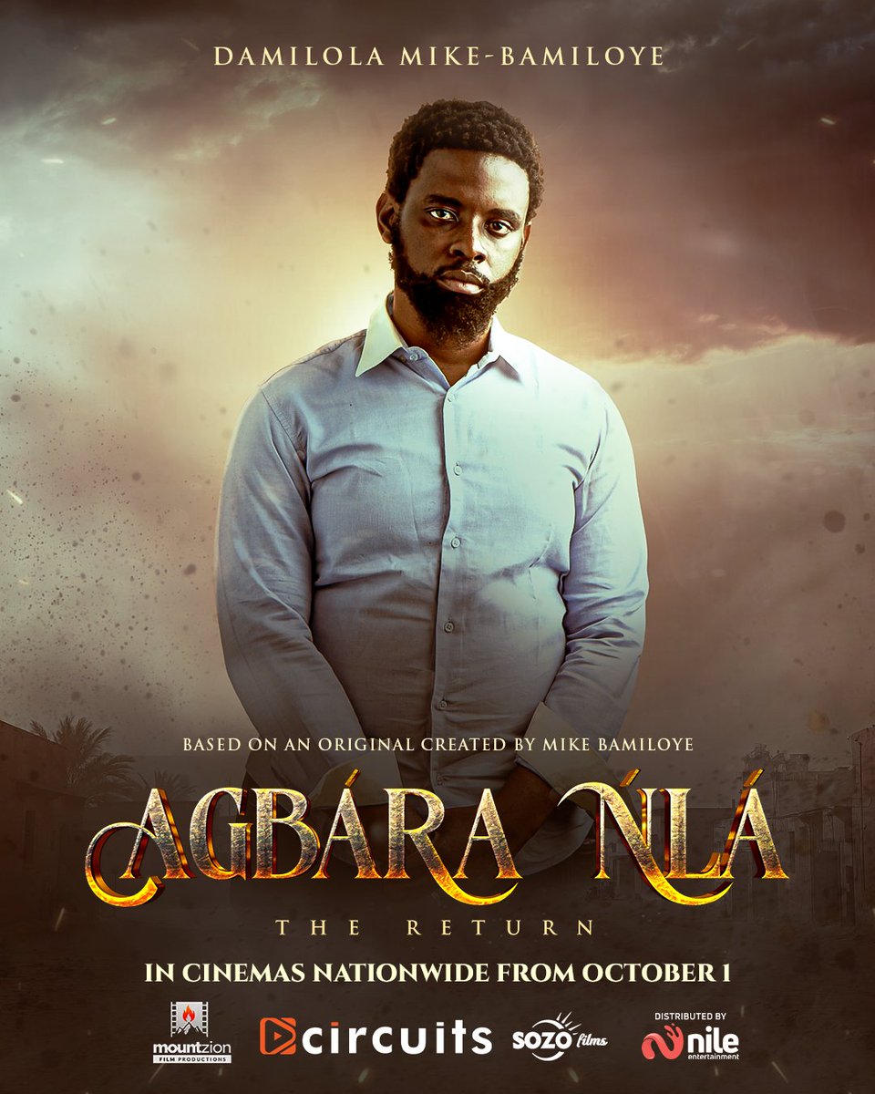 Circuitstreams_'s tweet photo. Have you met the cast of Agbaranla: The Return? 😊😊

Agbara Nla Week is here, and we are just 3 days to go!

Get your tickets via https://t.co/h9A0CltC9L and get ready to experience the story on the big screen.

Showtimes will be announced before Thursday, so keep an eye out.

Agbaranla: The Return
In cinemas from October 1st.

#AgbaranlaReturns #Agbaranla #ThePowerReturns #Circuits