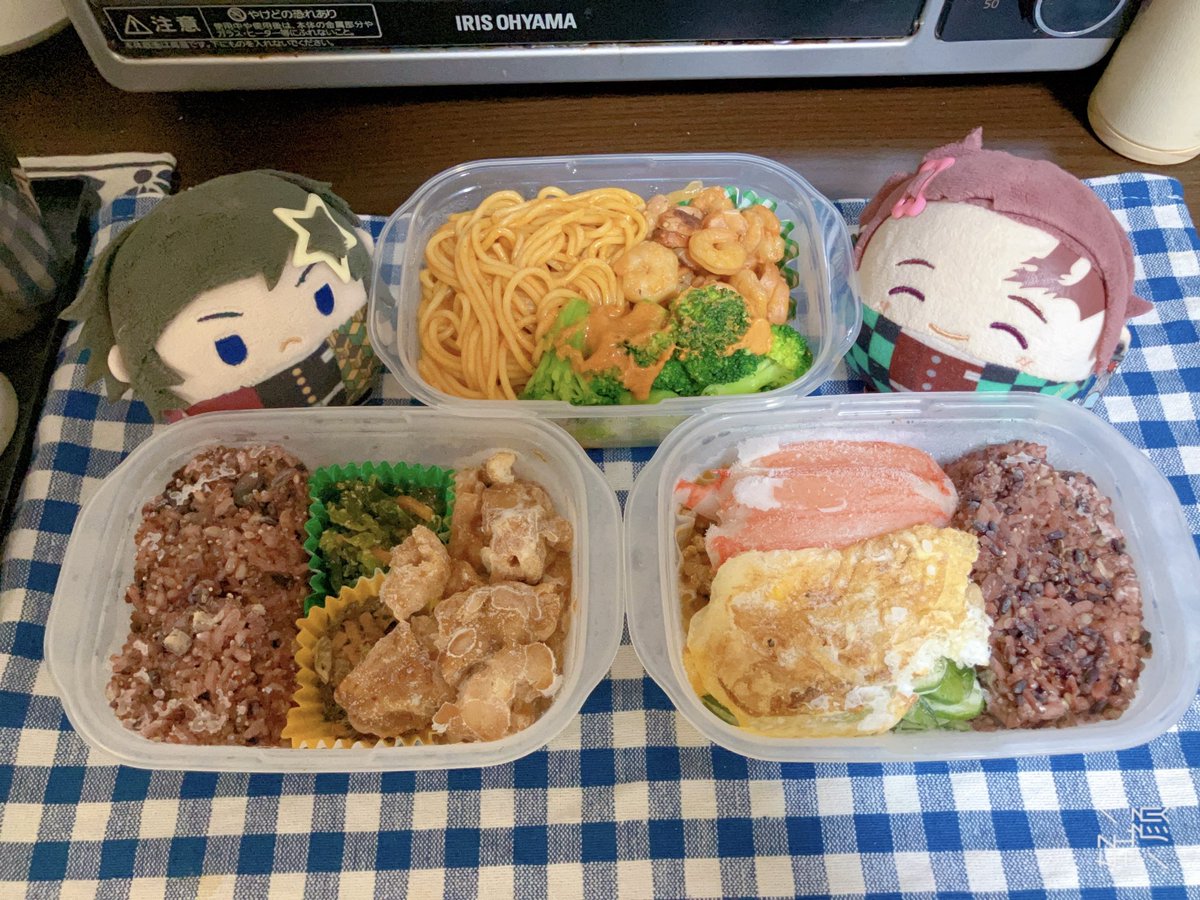 old_tyer's tweet photo. 今週のお弁当レパートリー🍱 https://t.co/PTQC4pbbaD