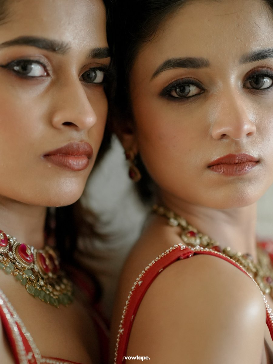 teamadhilanoora's tweet photo. They didn’t just wear red. They brought their own kind of fire. 🔥 Two women, two stories, one beautiful kind of love.

#adhilanoora #loveislove https://t.co/p5ZUwYN93y