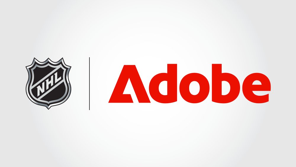 NHLPR's tweet photo. Adobe and the National Hockey League partner to deliver AI-powered fan experiences globally. https://t.co/fr0gqVkbG5 https://t.co/KkYKfQmQmu
