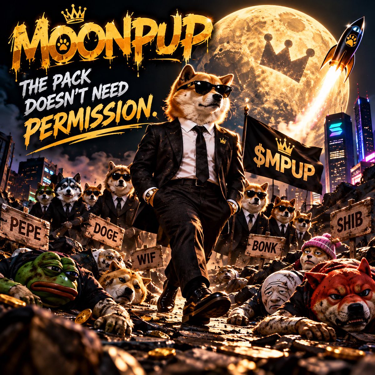 vibespr00's tweet photo. @y0lloo 🐶🌕 Welcome to MoonPup.
If you’re here, you’re early to the story. 👀 https://t.co/JmzMK9J6HW