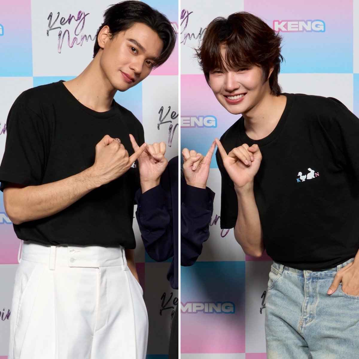 kitty__104's tweet photo. 本当にビジュがいい😩
同じポーズ伝えても微妙に違うのが2人の良いところ🫶

#KengNamping https://t.co/1MRRXeBqAR