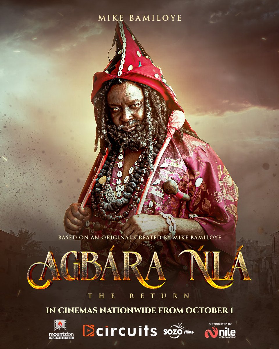 Circuitstreams_'s tweet photo. Have you met the cast of Agbaranla: The Return? 😊😊

Agbara Nla Week is here, and we are just 3 days to go!

Get your tickets via https://t.co/h9A0CltC9L and get ready to experience the story on the big screen.

Showtimes will be announced before Thursday, so keep an eye out.

Agbaranla: The Return
In cinemas from October 1st.

#AgbaranlaReturns #Agbaranla #ThePowerReturns #Circuits