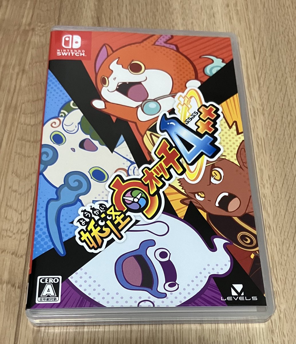 jiro_StU's tweet photo. Switchの妖怪ウォッチ4++を購入。妖怪ウォッチ4の完全版で高騰してるけど、先週まではAmazonで在庫があったのでギリギリ安く買えた！
#妖怪ウォッチ https://t.co/gcK6yX2XwN