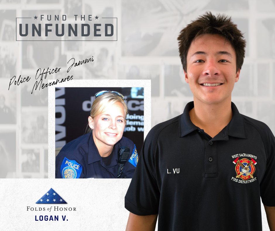 FoldsofHonor's tweet photo. Logan grew up watching his parents serve as first responders. Now, he's preparing to answer the call himself. 
A Dean's List student at the University of Utah, Logan has earned his EMT certification and is working toward becoming a firefighter paramedic. 

https://t.co/LGKTdCFjzn https://t.co/ml1TeWZkIP