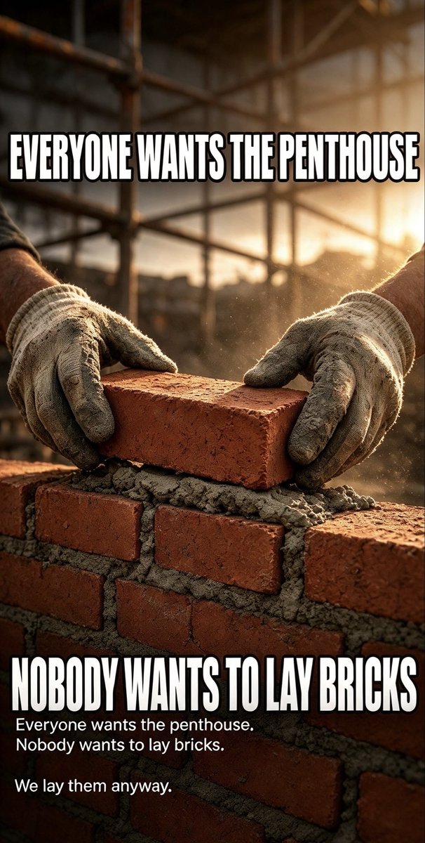 DreamSolCoin's tweet photo. Everyone wants the penthouse.
Nobody wants to lay bricks.

We lay them anyway. 🧱✨

$DREAM — Built from the ground up. Slow. Steady. Real.

🔗 https://t.co/OOK13my9C7:
https://t.co/MVpnc8kang

💬 Telegram:
https://t.co/94MR4ohN2y

CA: JATcsvHXRYFRhdHuVj6FBh4hcBed5jiGo6Z4rAVpump

#DreamCoin #DREAM #Solana #Memecoin #BrickByBric
