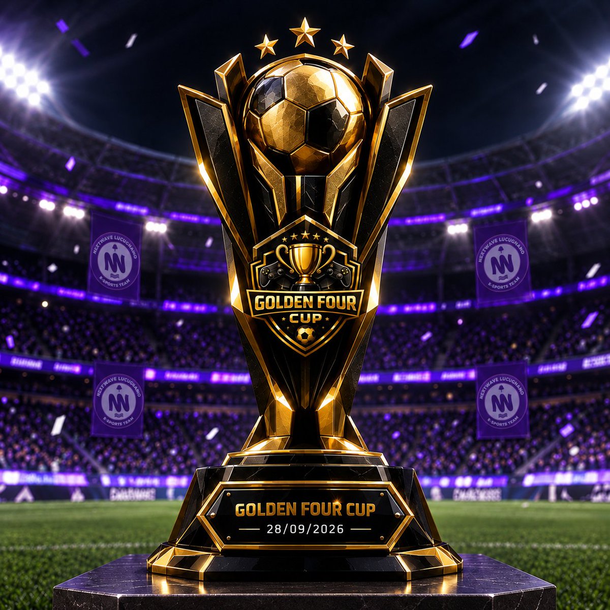 nextwavelucu_et's tweet photo. 𝗥𝗜𝗣𝗥𝗘𝗡𝗗𝗢𝗡𝗢 𝗟𝗘 𝗦𝗙𝗜𝗗𝗘!  🏆

Dopo la recente risoluzione dei problemi ai server, questa sera torniamo in campo con una nuova edizione della "Golden Four Cup"! ⚔️

Un appuntamento ormai diventato punto d’incontro tra diversi club! 💪🏻

STAY TUNED...
#GoNWLeSports 🤍💜 https://t.co/o0yPc3RBHv