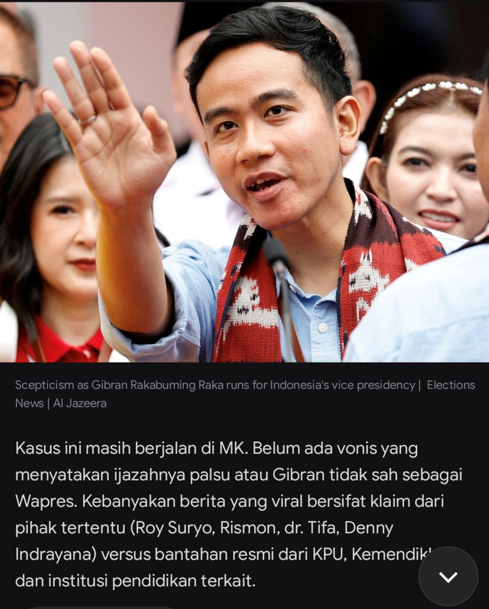 web3_cailin's tweet photo. Kasus ijazah jokowi belum kelar, Yang paling ramai sekarang bukan vonis pidana, melainkan sengketa syarat pendidikan Gibran Rakabuming Raka di Mahkamah Konstitusi.

DRAMA POLITIK APALAGI INI 👇👇 https://t.co/T4nOyDEJ77