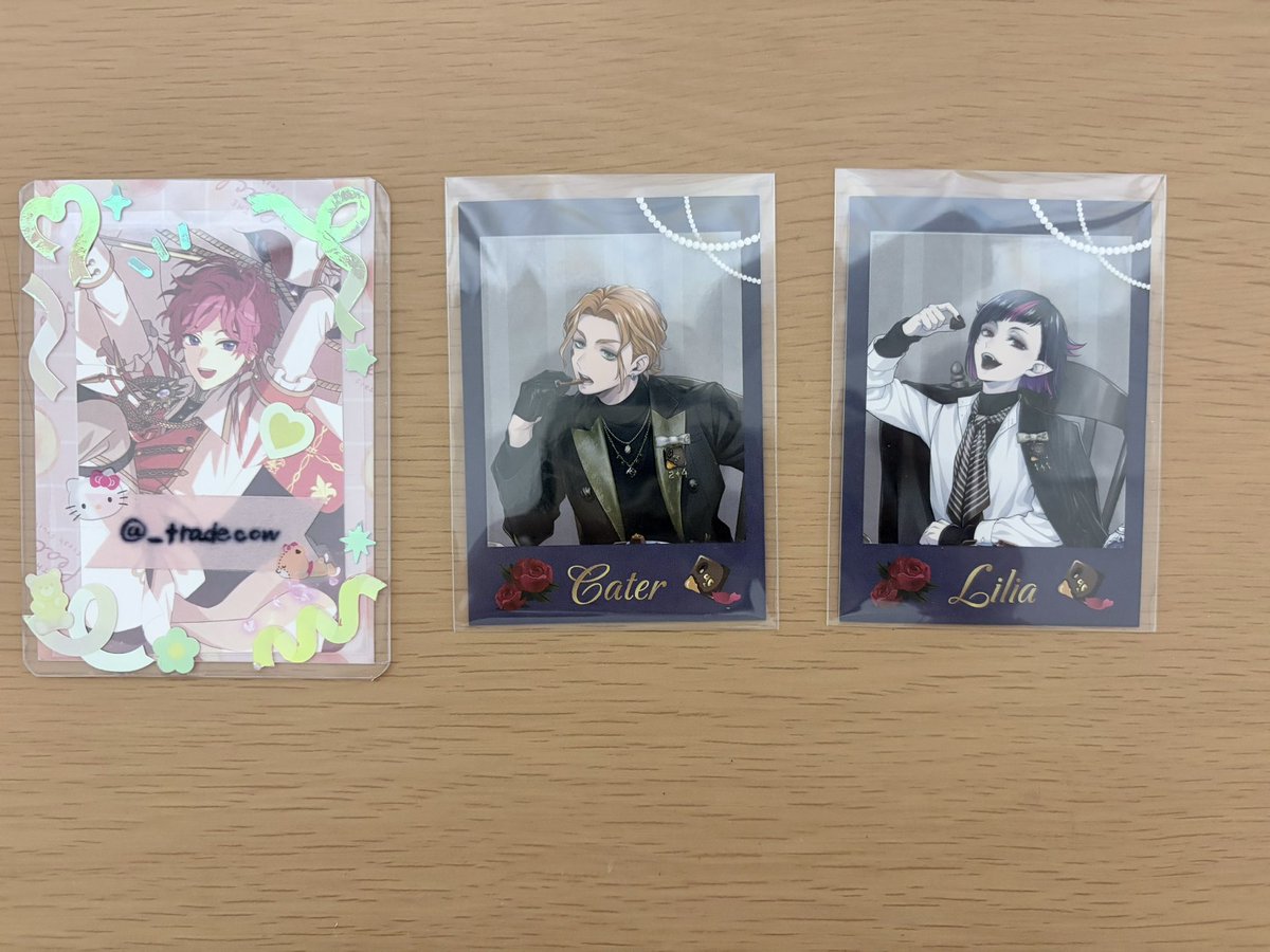 _tradecow's tweet photo. 【交換】 ツイステ ボンボニエール なんばマルイ カード

譲 ケイト リリア

求 ジャミル 1点

📮郵送交換のみ
お気軽にお声掛けください❣️ https://t.co/NsuP4rPNCa