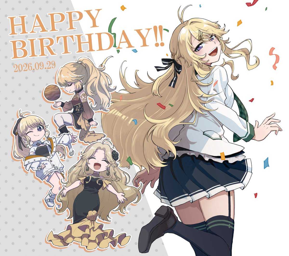 zuki_u_don's tweet photo. #コハック生誕祭2026
#画ハク
コハックお誕生日おめでとう〜！🎊㊗️🎂 https://t.co/94zOrR5ZHz