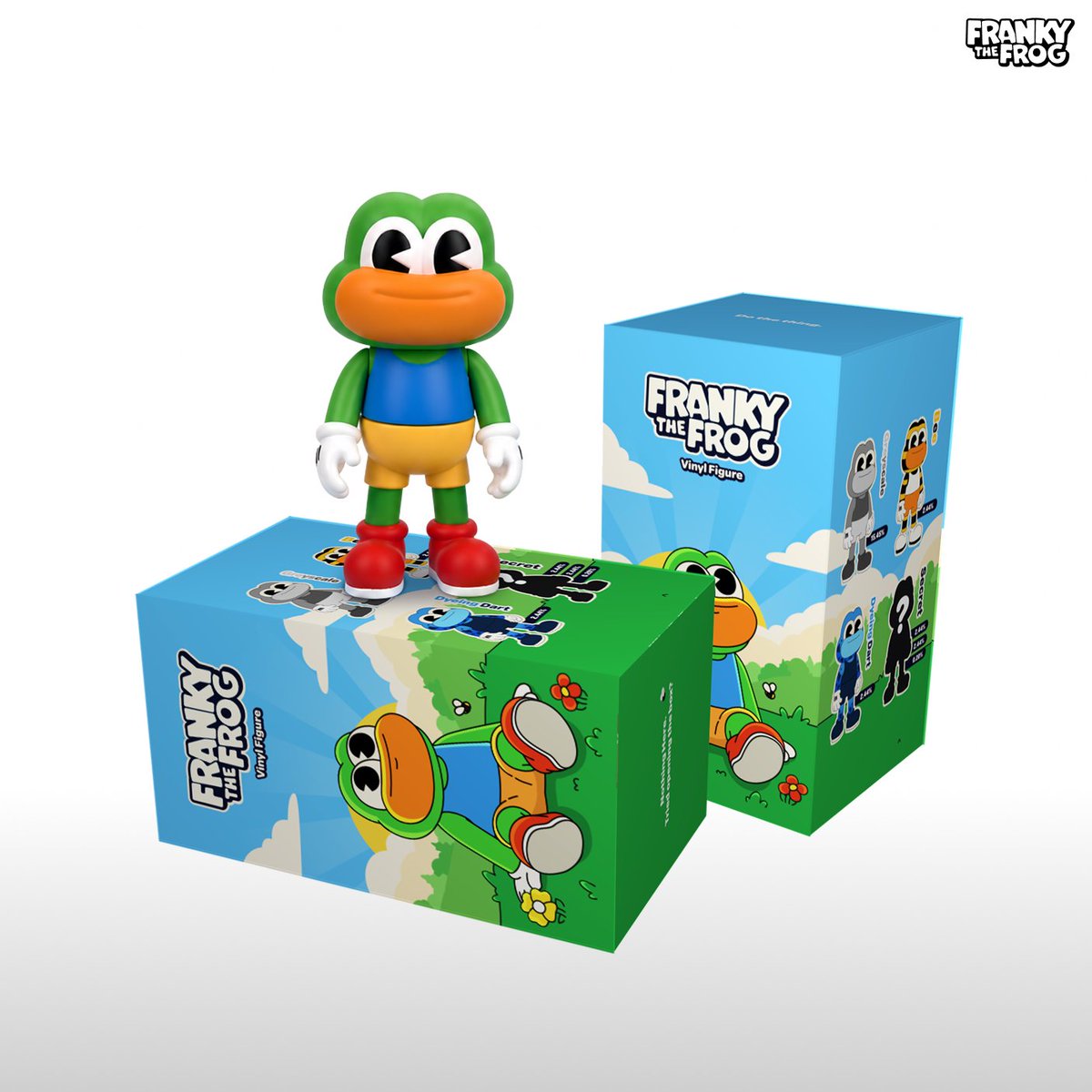 frankythefrog's tweet photo. To celebrate the official launch of Franky The Frog Blind Box Series One this Wednesday, Sept 30th on OpenSea, we’re giving one away for FREE to a lucky collector!

How to enter: 
❤️ Like this post
💬 Tag a collector
🔁 Hit Repost

Winner announced in 24 hours! https://t.co/1vVQDMsmOz