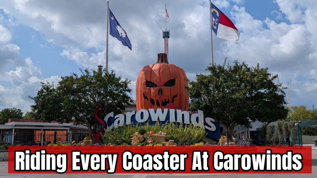 RideAlongWJake's tweet photo. I visited Carowinds two weekends ago for the first time and had a great time. Follow me on my venture to ride all 14 coasters at the park.
https://t.co/dyv7eoghkq https://t.co/0UxCnPxMl3