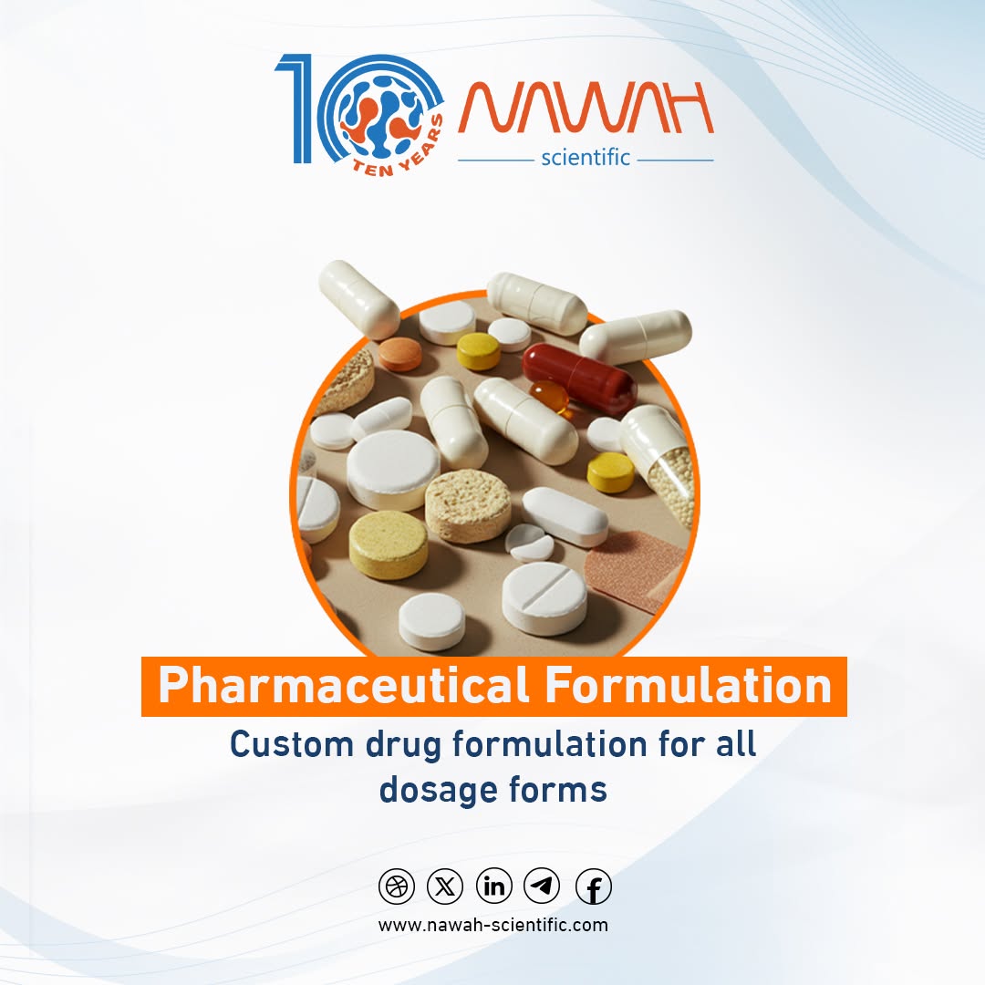 NawahScientific's tweet photo. من Pharmaceutical Formulation إلى Stability Studies وChemical Analysis، تدعم Nawah Scientific مراحل تطوير منتجك الدوائي. 💊

أكثر من 150 منتجًا تم تطويره، وخبرة تراكمية تتجاوز 60 عامًا. تواصل معنا لمناقشة مشروعك.
https://t.co/tE2Gb25W5X
#NawahScientific #PharmaceuticalDevelopment https://t.co/0kGjzEVkr5