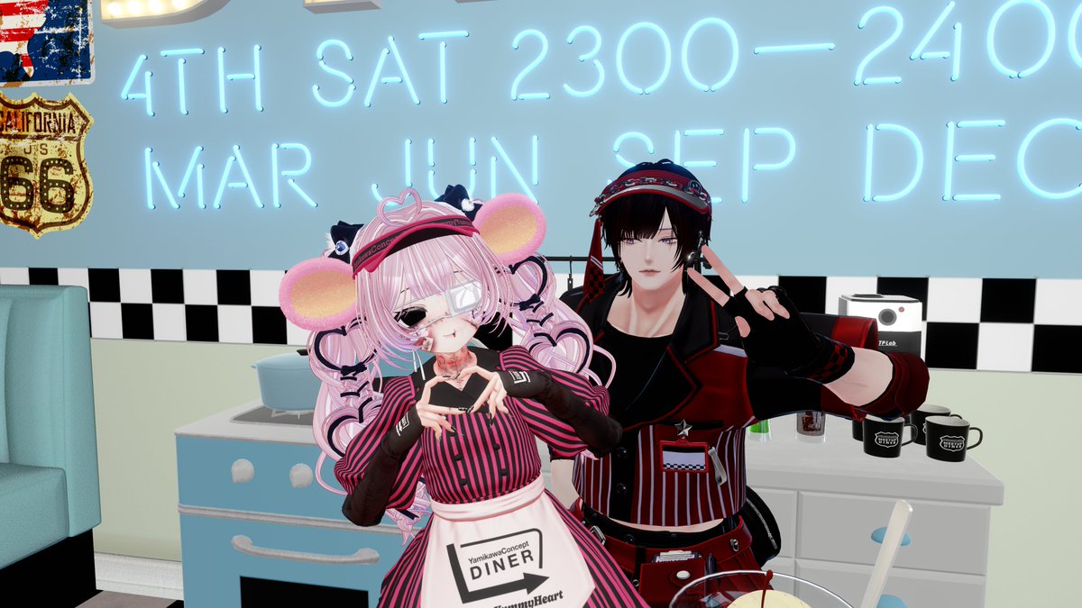 usaganesaru's tweet photo. お写真もありがとうございました～①

ダイナーってやっぱいいわねえ

#ダイナー改変集会 https://t.co/C5gFhKm6VL