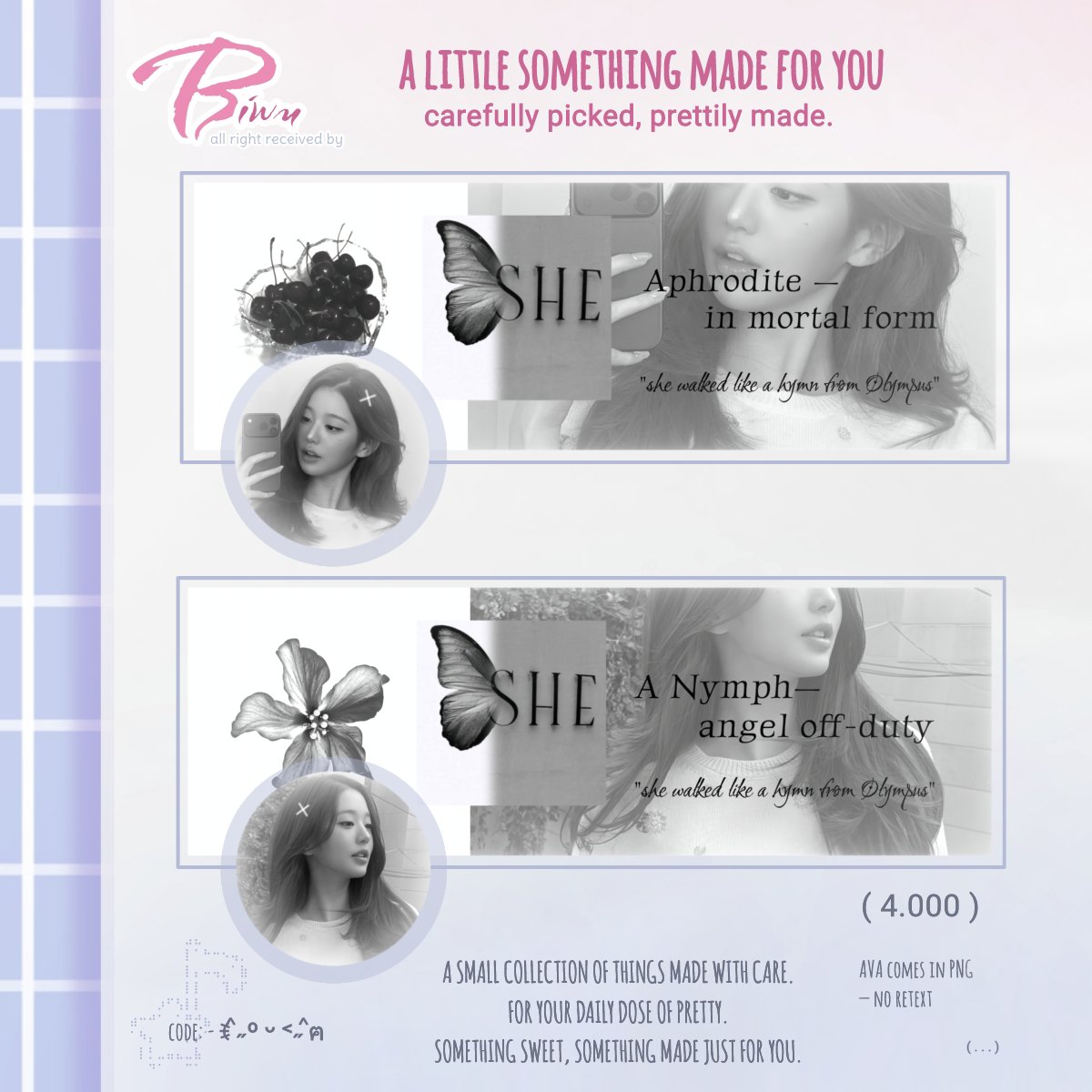 biwuvi's tweet photo. Help repost, please... thank you!

Ready stock!  Layout serba serbi Wonyoung dengan foto terbaru ala bnw ★ omnly https://t.co/VqpvnOGQcd coins 🪇 bisa langsung dibawa homie :3

 Kindly @ me after dm otaayy >__O 
#zonauang https://t.co/YHeafpzzO4