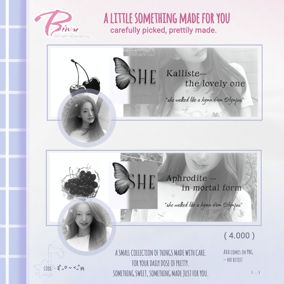biwuvi's tweet photo. Help repost, please... thank you!

Ready stock!  Layout serba serbi Wonyoung dengan foto terbaru ala bnw ★ omnly https://t.co/VqpvnOGQcd coins 🪇 bisa langsung dibawa homie :3

 Kindly @ me after dm otaayy >__O 
#zonauang https://t.co/YHeafpzzO4