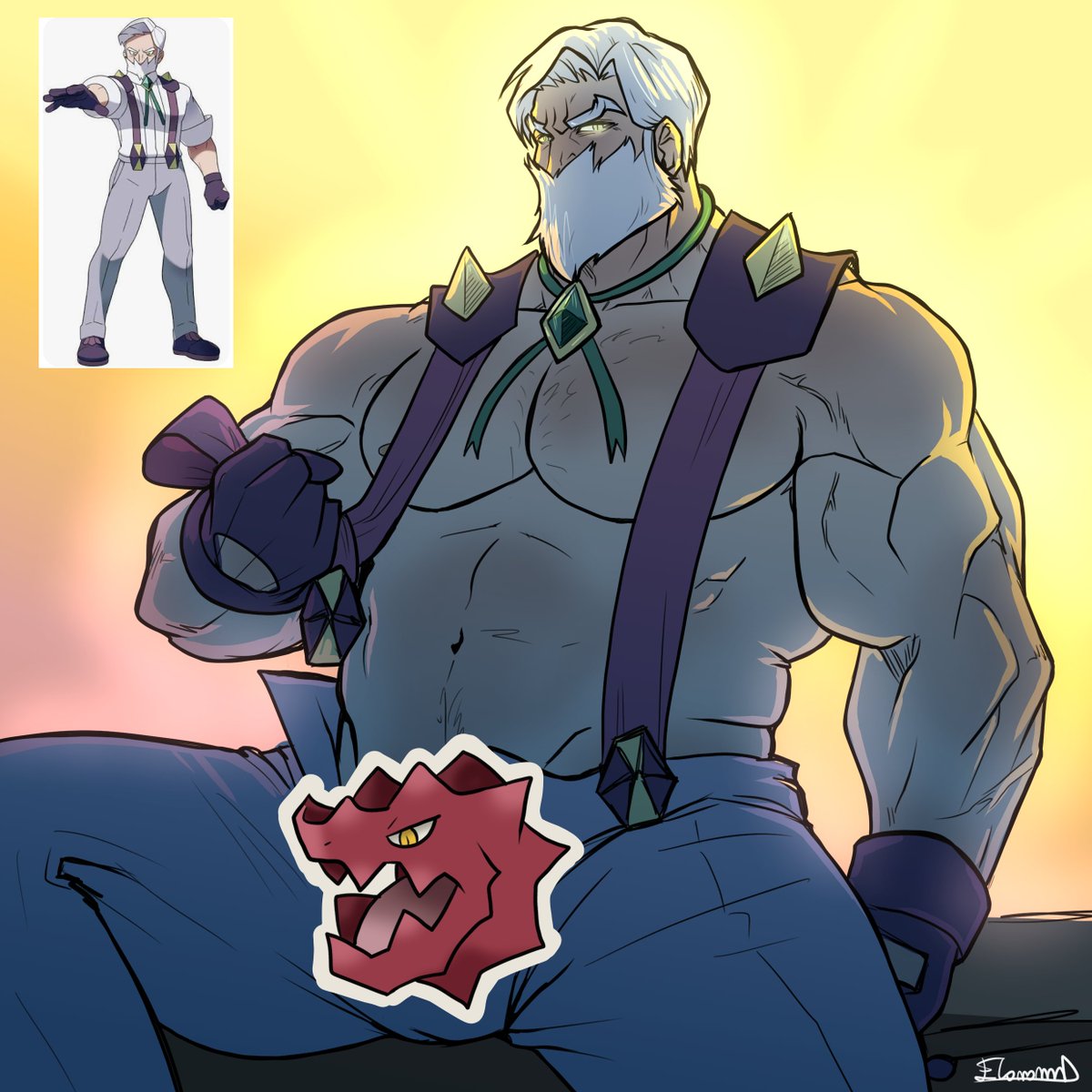 EleonoraFo28465's tweet photo. Daddy Drayden ❤️
Simple rendering 
#art #digitalartㅤ #Pokemonartㅤ #fanart https://t.co/IyR3AA2N9Z