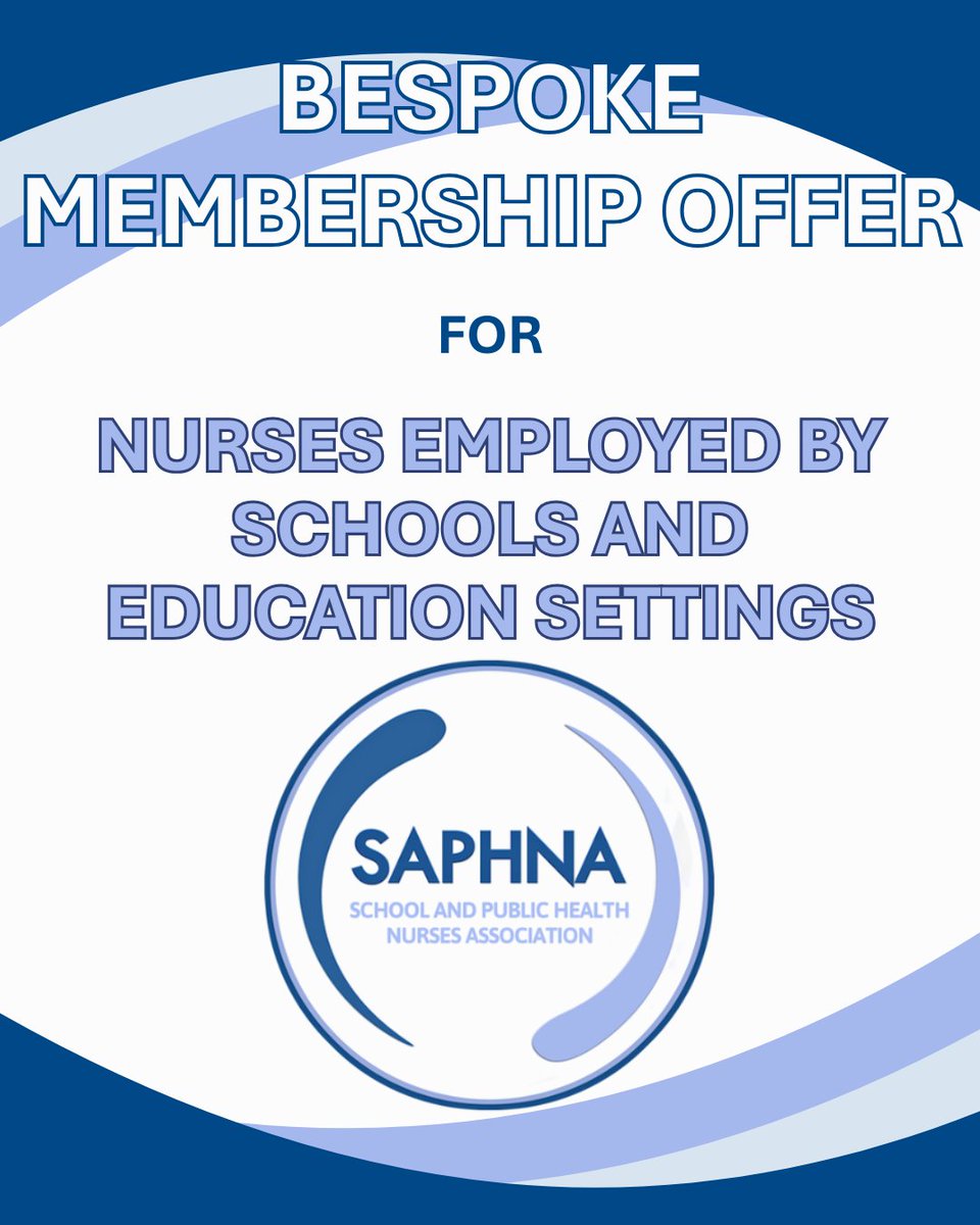 SAPHNAteam's tweet photo. Are you a nurse employed by a school or education provider? SAPHNA can provide you with CPD, networking and resources for your role.
Sign up before November for just £75. Find out more https://t.co/ngfssqZV94
Register for the first two events FREE➡️ https://t.co/NWYT6mXA9D https://t.co/xdj9oQR9Z3