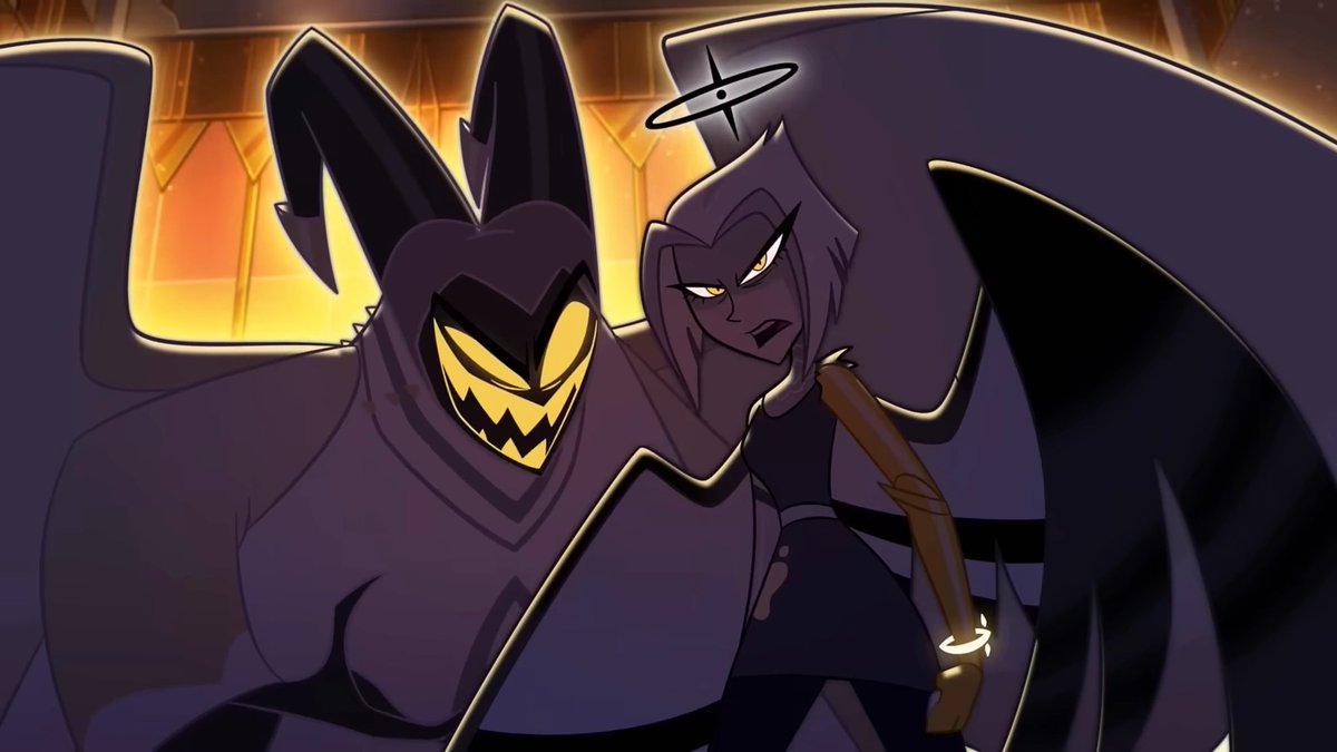 fandomis4ever's tweet photo. Does anyone else think that Lute having Adam’s halo as a bracelet might be contributing to her Adam hallucinations? And if so, could it mean they’re not entirely hallucinations if a part of his soul is in the halo? #hazbinhotel https://t.co/UTalKNcNek