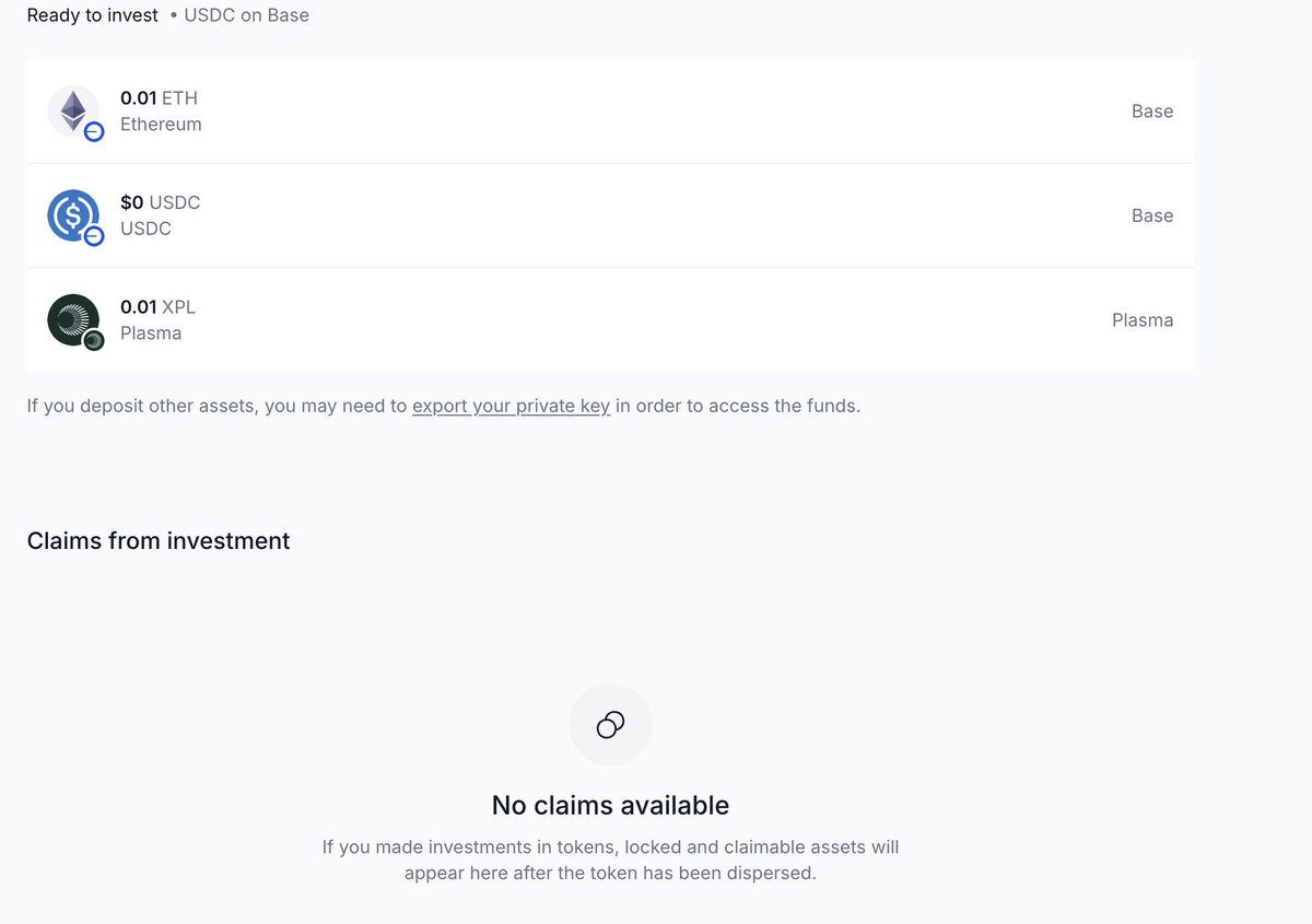 postedgo's tweet photo. Seems like we do get resolution soon with the real $XPL unlock.

Just checked on Echo site & now the UI shows 0.01 xpl on the wallet page. There were test TXs of 0.01 XPL across many individual wallets for seed investors.

But also over the weekend, team had sent millions of tokens first to CEXs like robinhood, binance, etc.