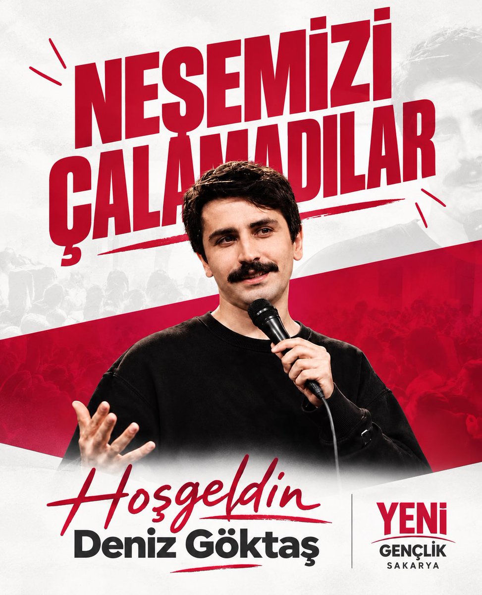 Yenigencsakarya's tweet photo. HOŞ GELDİN DENİZ GÖKTAŞ

Neşemizi çalamadılar!
88 günümüzü kim geri verecek?
Konuşacağız, hem de çok konuşacağız. https://t.co/PZ4BZiQUdB