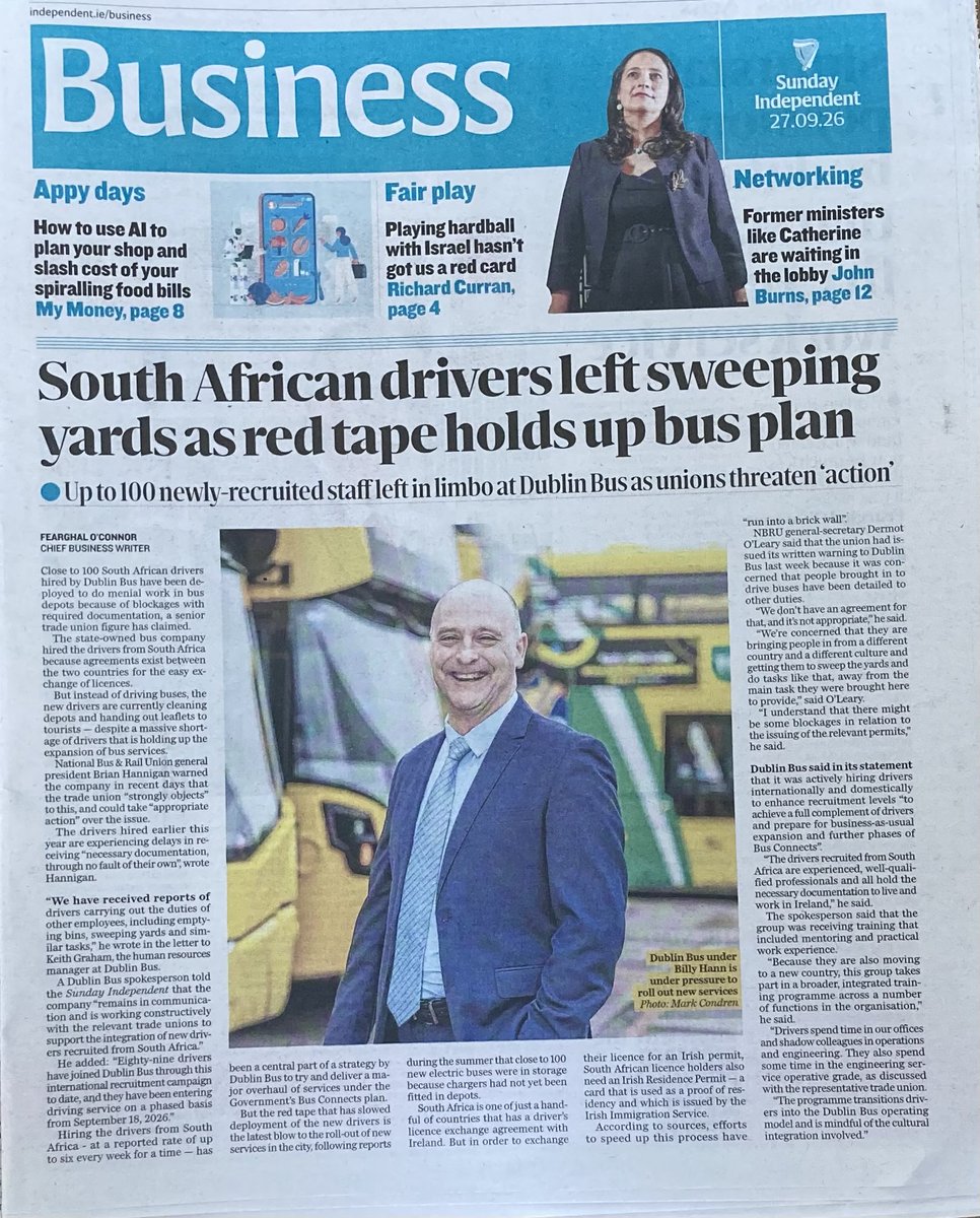 Diarmuid737's tweet photo. Why are @NBRU_DUBLIN supporting @dublinbusnews overseas #KalergiPlan recruitment policies when they are clearly in breach of the #1973GenocideAct and the #1948UNConventionOnGenocide?

Why has #BillyHann at Dublin Bus persisted with this #AntiIrish #AntiJaphmetic recruitment policy after the killing of #FrankDaly on Talbot Street earlier this year by an African driver who drove down a pedestrian street?

Why aren’t you recruiting and training up enough young #Dubliners to become #DublinBus drivers ?

@GovIE @DeptJusticeIRL @Dept_Transport @DeptEnterprise 

#HowIrelandWorks 

#DiversityGenocide 

#LáFirFíorGael 

#AntiIrishPigs 

https://t.co/pJFIBuhxH8 

https://t.co/7pOy0vmKt3 

https://t.co/bhJ7iyTs6b 

https://t.co/EyMpQFk1t3 

https://t.co/pDnLrU1D1v 

https://t.co/iw4kedaU10