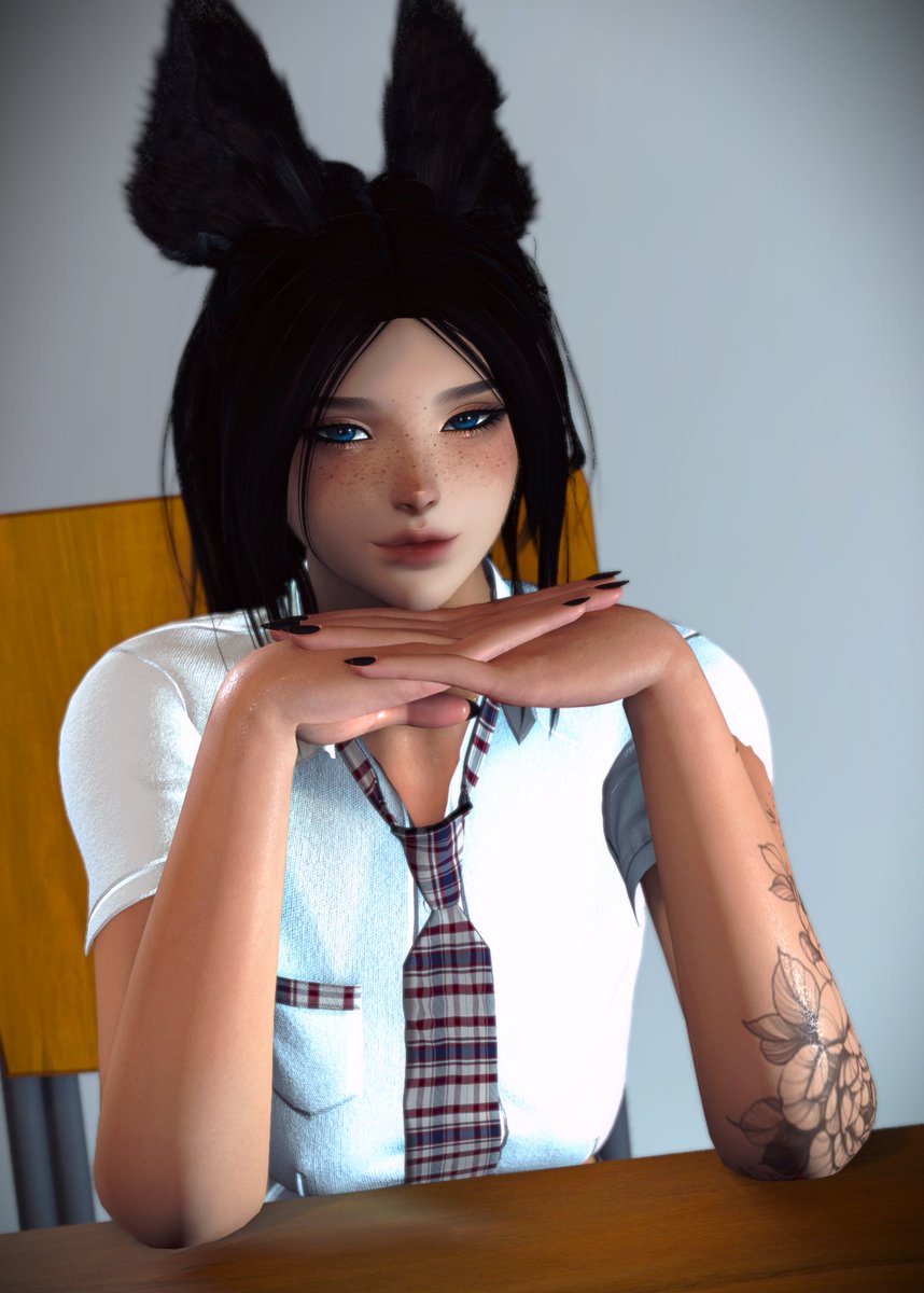amanda_ffxiv_'s tweet photo. Class can wait

#GPOSER | #GPOSE | #EorzeaPhotos | #Viera https://t.co/s0thhJ0H0f