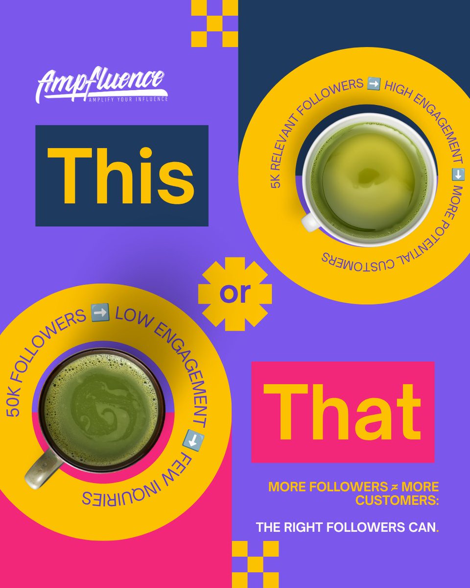 ampfluence's tweet photo. 10,000 followers mean little if nobody engages or becomes a customer. 👀

Build an audience that cares about your brand and helps grow your business. 📈

Let Ampfluence help you grow smarter! Visit https://t.co/B5iJwQBcMQ 🚀

#socialmediamarketing #socialmediagrowth #ampfluence https://t.co/8kyJpkPXOm