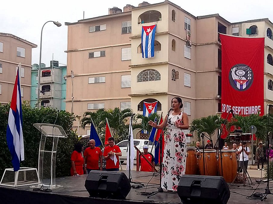 mariofsabines's tweet photo. Tuve el honor de participar este lunes en el acto nacional por los #66CDR en #Matanzas
Junto a @GHNordelo5 y @FernandezMaryde, los #MatancerosEnVictoria reafirmaron que la mayor organización de masas de #Cuba sigue siendo el escudo de la Revolución.
¡Felicidades, cederistas! https://t.co/w3tijUWPrN