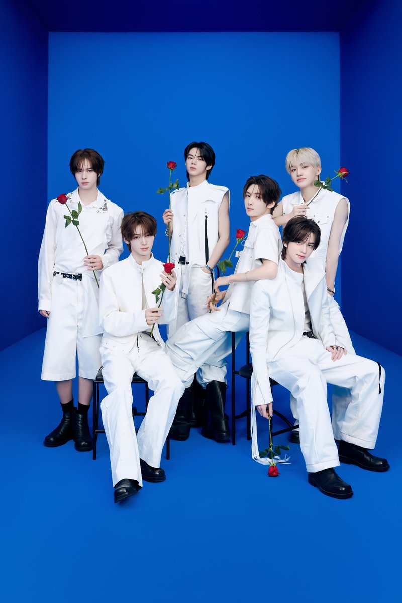 DREAMWlTHUS's tweet photo. Maybe the roses are the fairytale, but they're the reason it feels real. 6  princes-like face, a gentle gaze, and a heart that makes 42 want to stay a little longer. 🌹 https://t.co/Wz2HdlxOfi