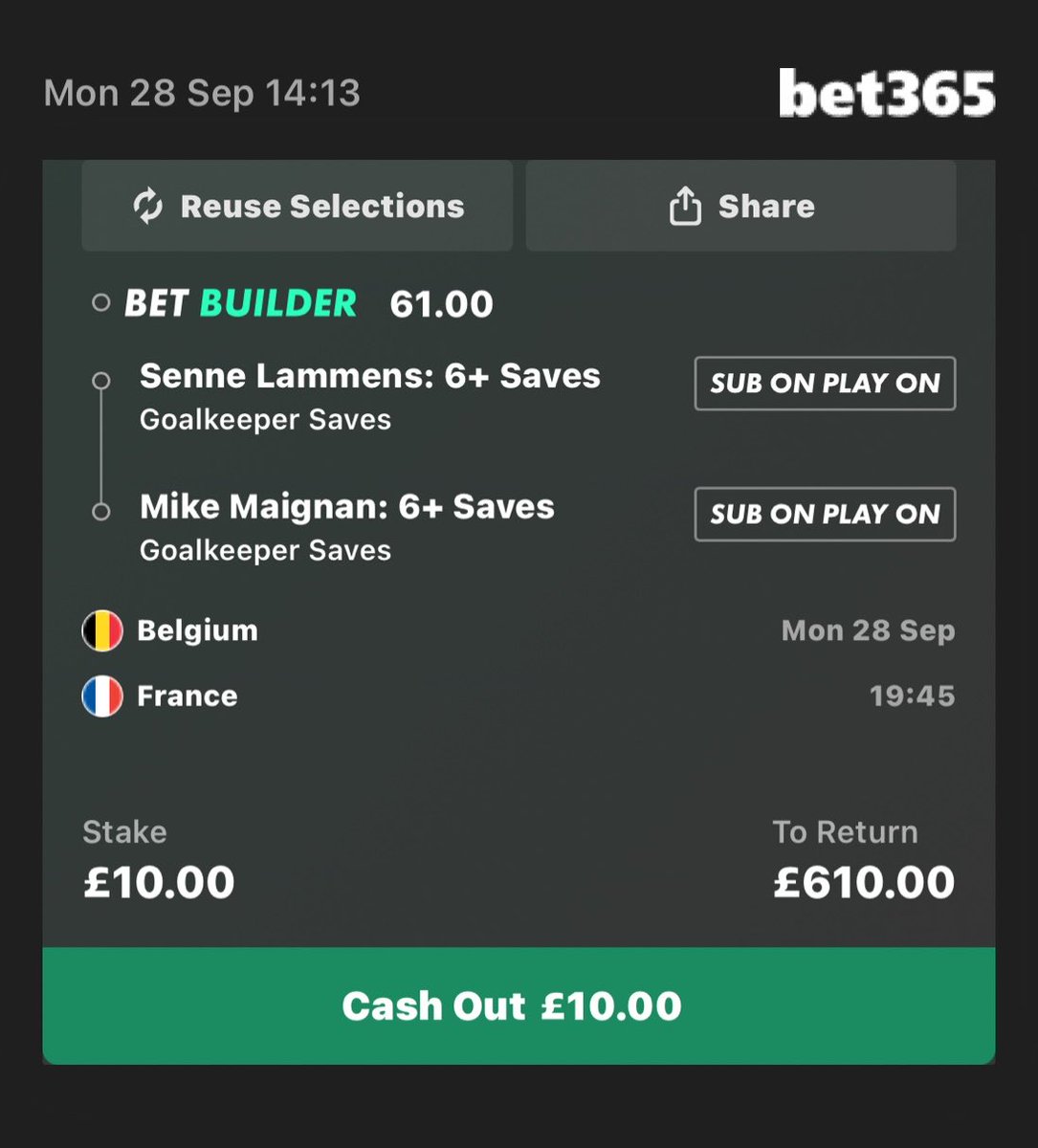 DockectieDock's tweet photo. Add To Your Bet Slip - https://t.co/Q2pqQhWBT8 Goalkeepers saves 🥅 https://t.co/j8MHBXdzwd
