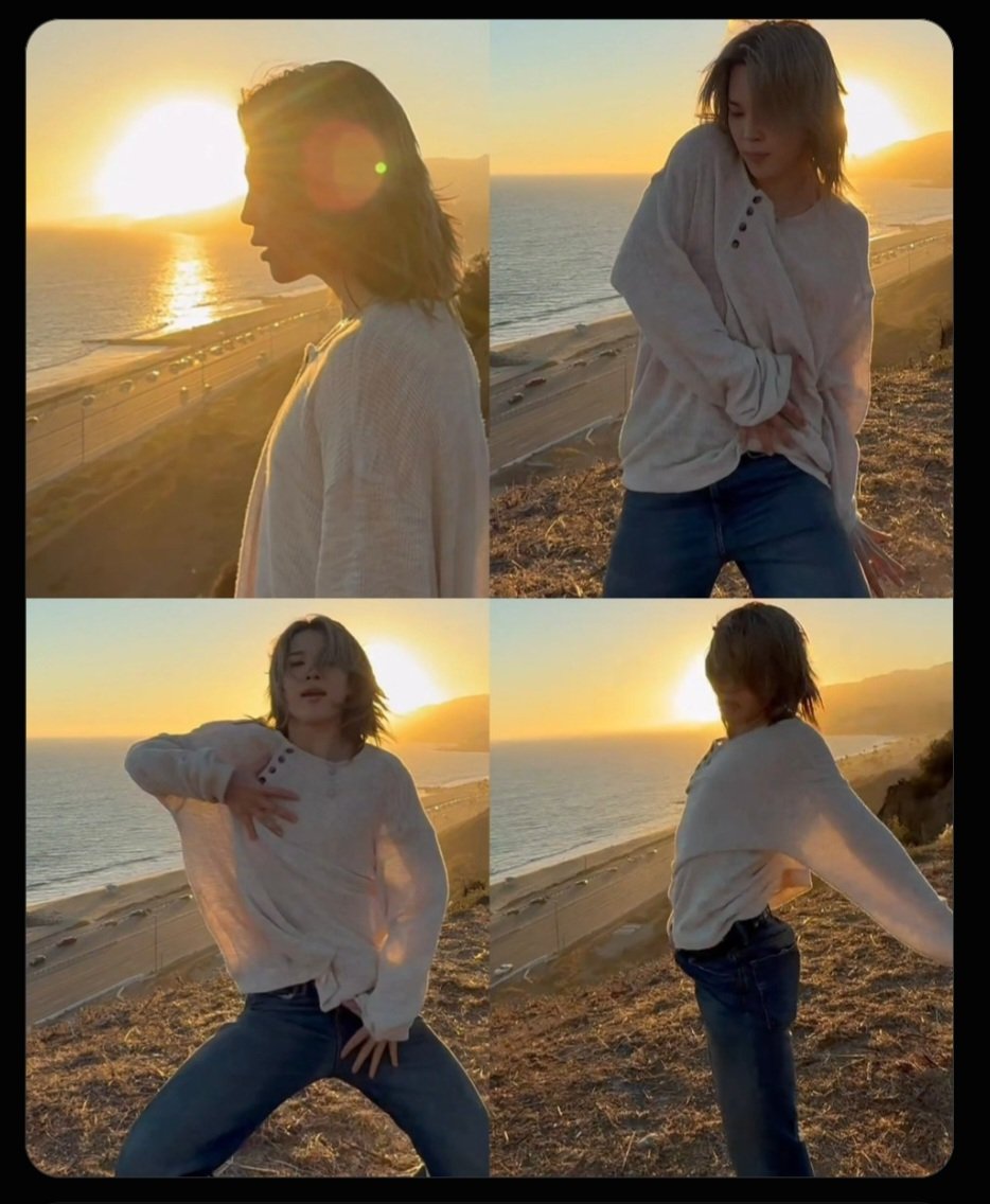 Kiogmeee's tweet photo. Look at him  🥹

When the moon is dancing with the sun 🌙☀️

#ThisIsJimin https://t.co/3RG0pBrDws