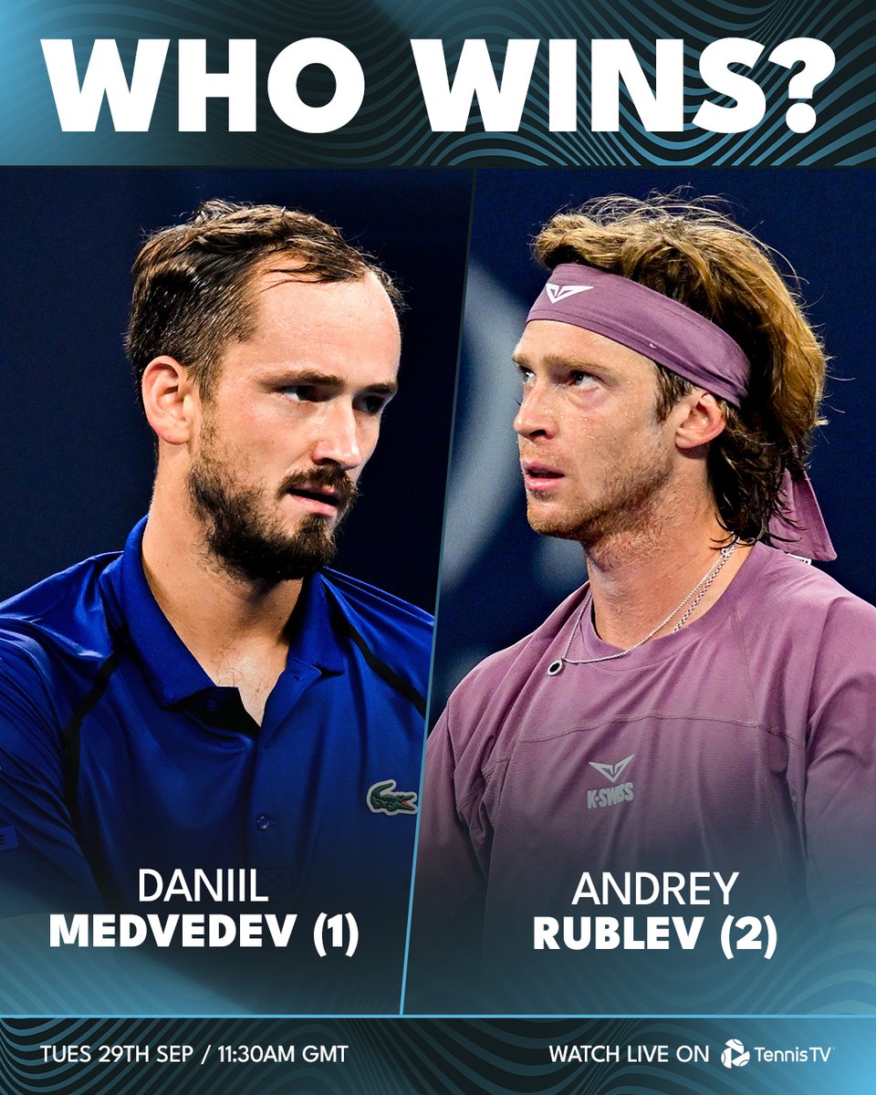 TennisTV's tweet photo. Top seeds in the Hangzhou final 🔥 Who takes the title? 🏆👇

#HangzhouOpen https://t.co/lYDB2btJFH