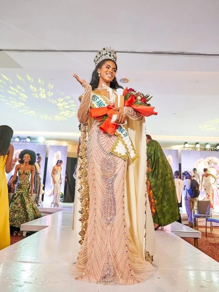 MissInterOrg's tweet photo. Congratulations to Catarina Alves for winning the Miss International Angola 2026 title. https://t.co/LVQ9KU8nwZ