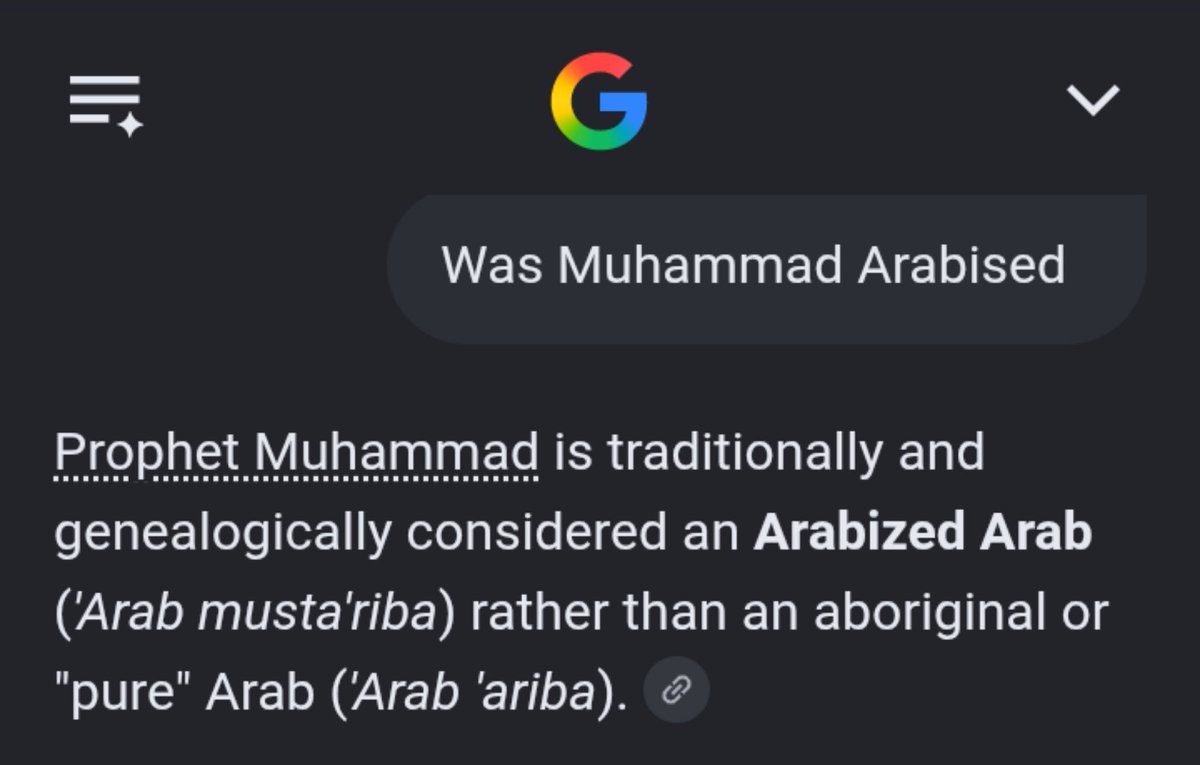 LOVEJEHADI's tweet photo. @SulimanAlhoogil @WesternBedouins Prophet wasn't Arab https://t.co/MUWeY57FCs