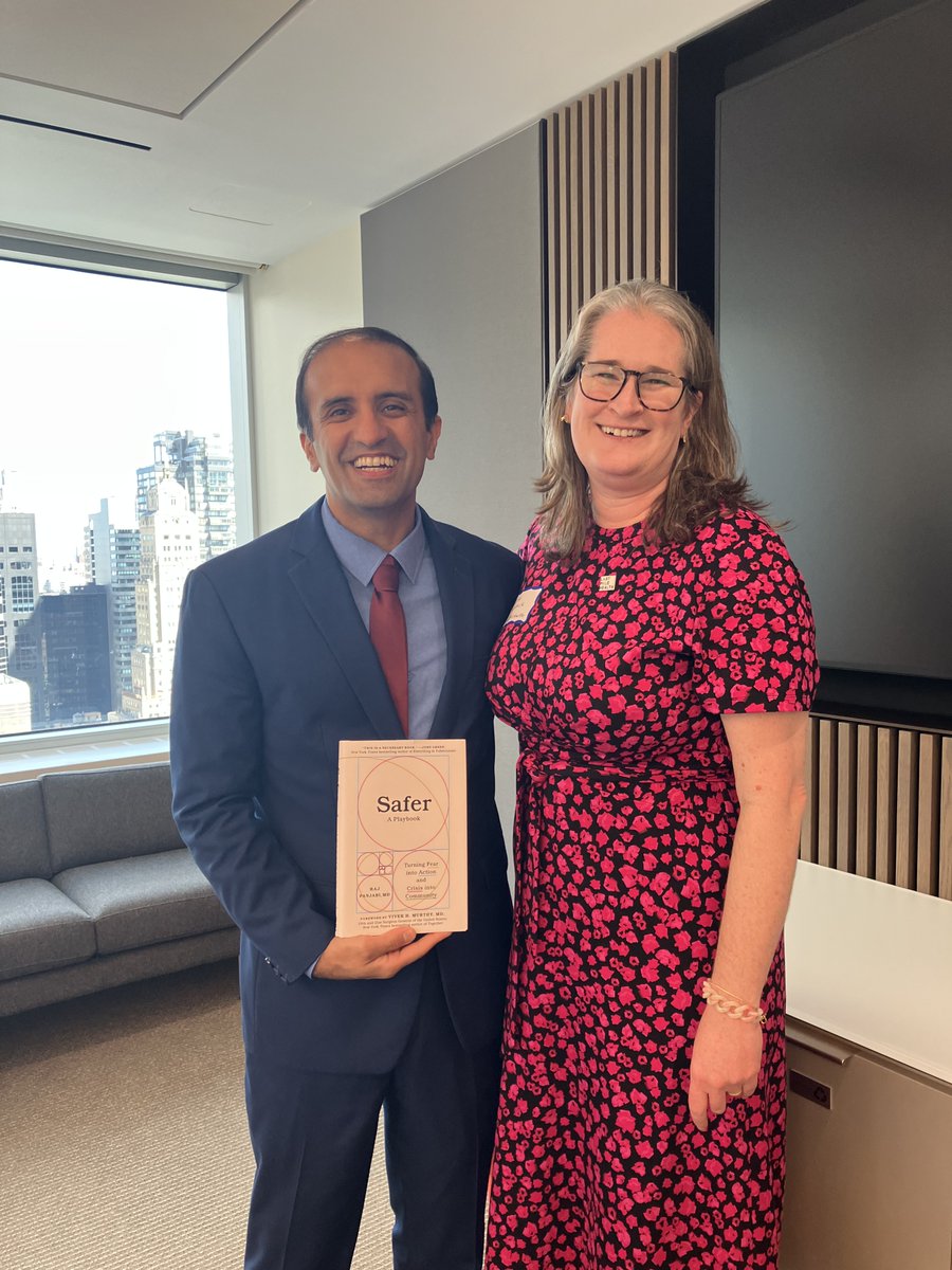 lastmilehealth's tweet photo. Last week, we celebrated our co-founder Dr. @rajpanjabi' first book, #SAFER: A Playbook — Turning Fear into Action and Crisis into Community, which is out on Oct 13!

Thanks to @generalatlantic Foundation for hosting, and to @cheryldorsey for her facilitation. #UNGA81 https://t.co/8P60SUiLnK