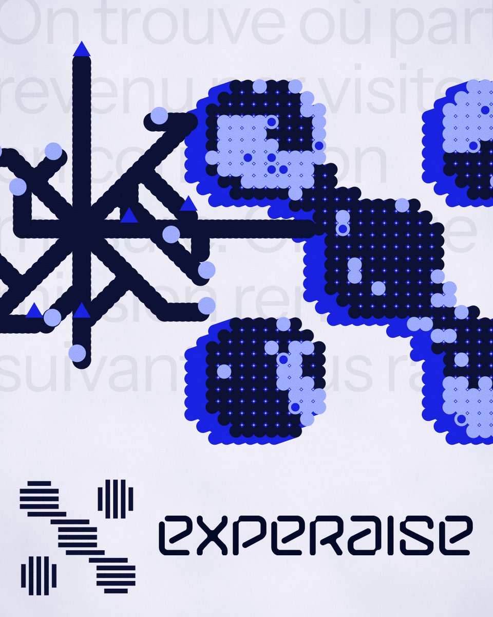 STUDIO42576494's tweet photo. Print design for @experaise - exploring GEO for brands (2026) https://t.co/mfms4rpNa5