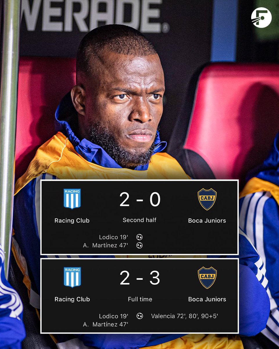 FotMob's tweet photo. 🤯🇪🇨 In case you were wondering what he’s up to now…

36-year-old Enner Valencia came on for Boca Juniors last night at 2-0 down, scored a 23 minute hattrick, and left with all three points. https://t.co/mm5Mf8hvl2