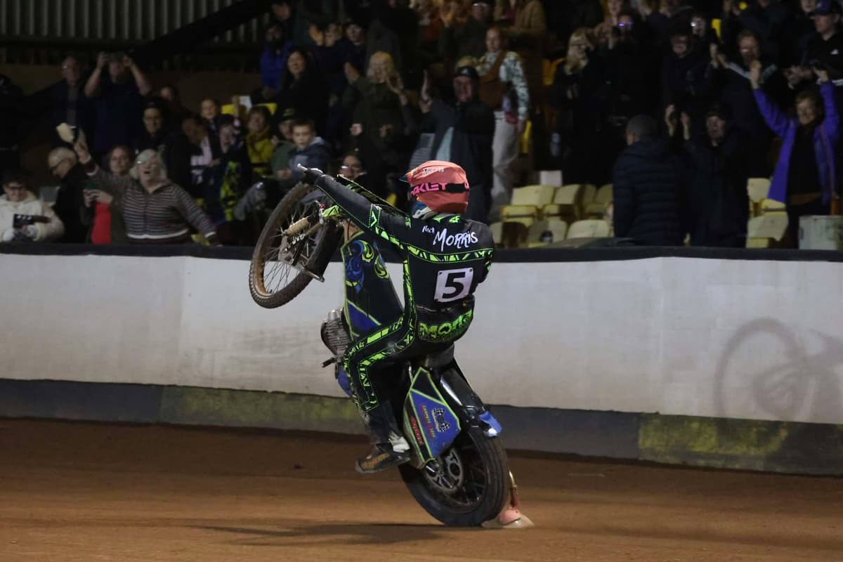 newspostleader's tweet photo. Berwick Bandits close in KO Cup after stunning first leg win over Plymouth https://t.co/x5rkWZTihj https://t.co/l7zNYWn0sC