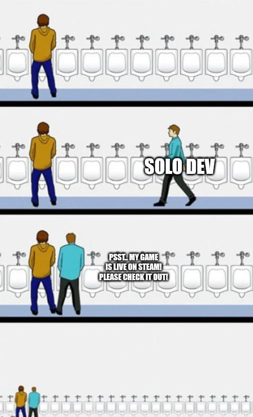 PuffFugu's tweet photo. That is exactly what it feels like to try to market an incremental game. 
(Check out our game, link in bio)
#indiegame #gamedev #indiedev #incremental #clicker https://t.co/eTbzIYCgDw