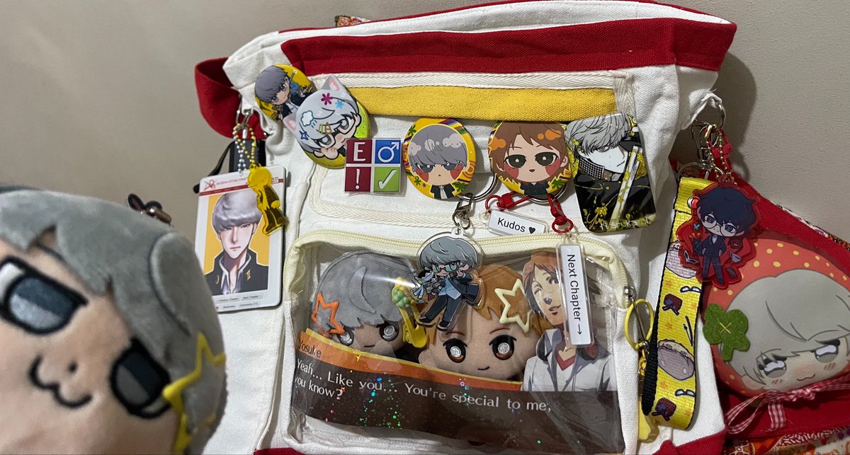 inabatrout's tweet photo. souyo itabag #3 she’s a mess but she’s my mess 🤧 (ao3 itabag from starpeachstudio) https://t.co/tQksn368CX