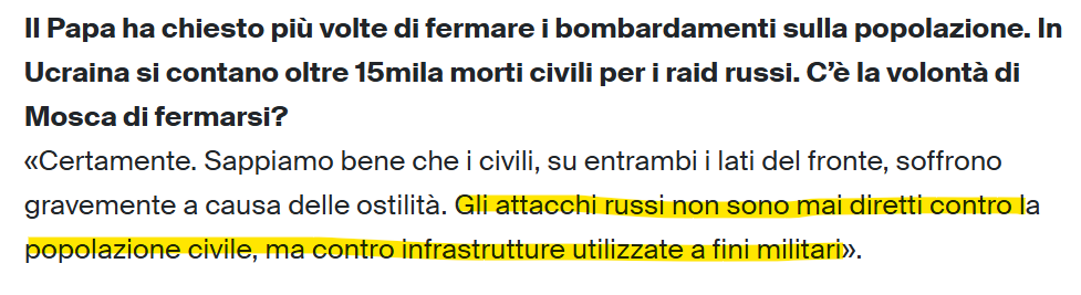 _QuattroPassi_'s tweet photo. questa mattina l'ambasciatore russo presso la santa sede (Avvenire). Intervista che sembra un editoriale a caso del fatto quotidiano https://t.co/BSeRoH1u9X