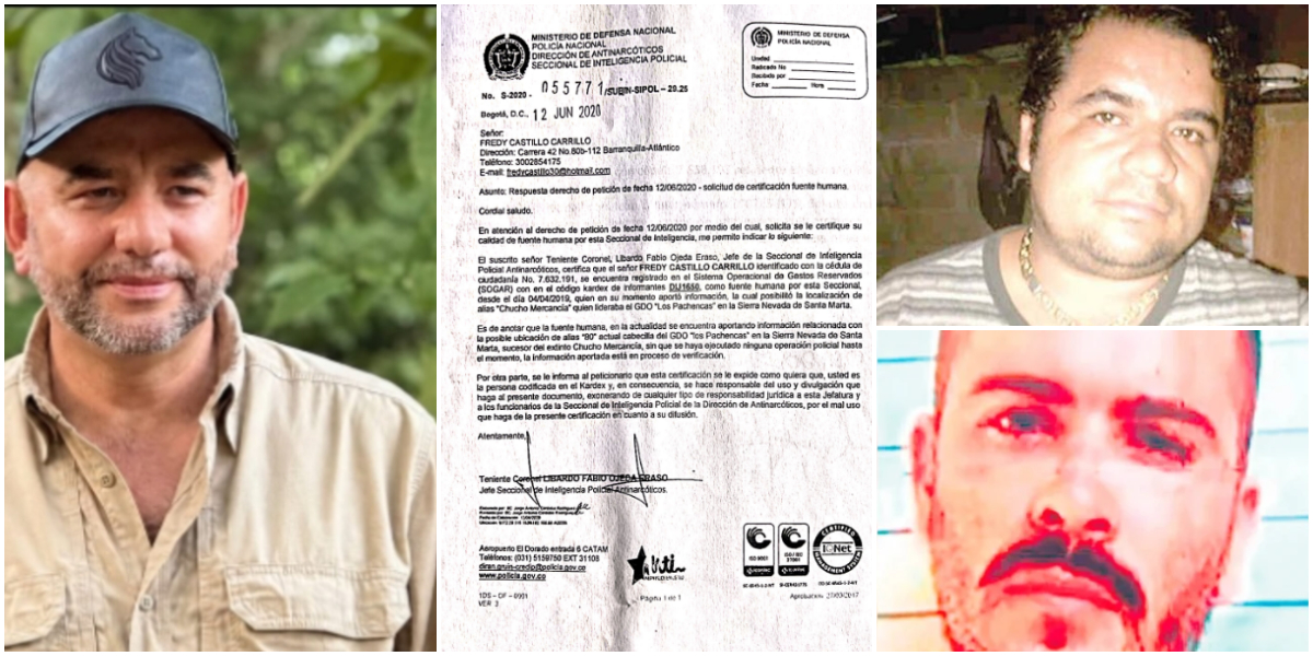 PoloDiazG's tweet photo. Párale bolas a la paradoja de alias Pinocho: fue informante de la @PoliciaColombia, delató a jefes de su organización, cobró recompensas por menos de 100 millones y hoy, @ABDELAESPRIELLA ofrece por él $3 mil millones de pesos. HILO con pruebas ⬇️ https://t.co/CVJkei1jfZ