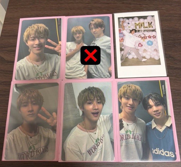 ng_tg01's tweet photo. @lilaykk 検索より失礼致します
画像のものお譲り可能なのですがお求めのものありますでしょうか？
生写真は200/枚トレカや缶バッチは物にもよりますが600〜900円くらいで考えております https://t.co/ZsDgkogED4