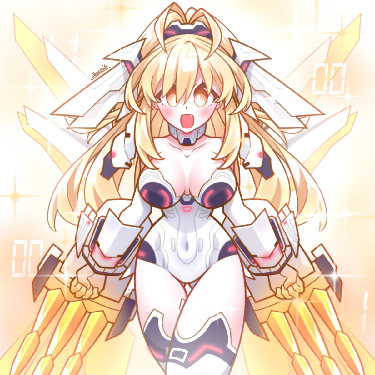 Gezelle_2045's tweet photo. Yellow Heart! 💛 (repost)

#HyperdimensionNeptunia #Neptunia https://t.co/D5m4I1VOfE