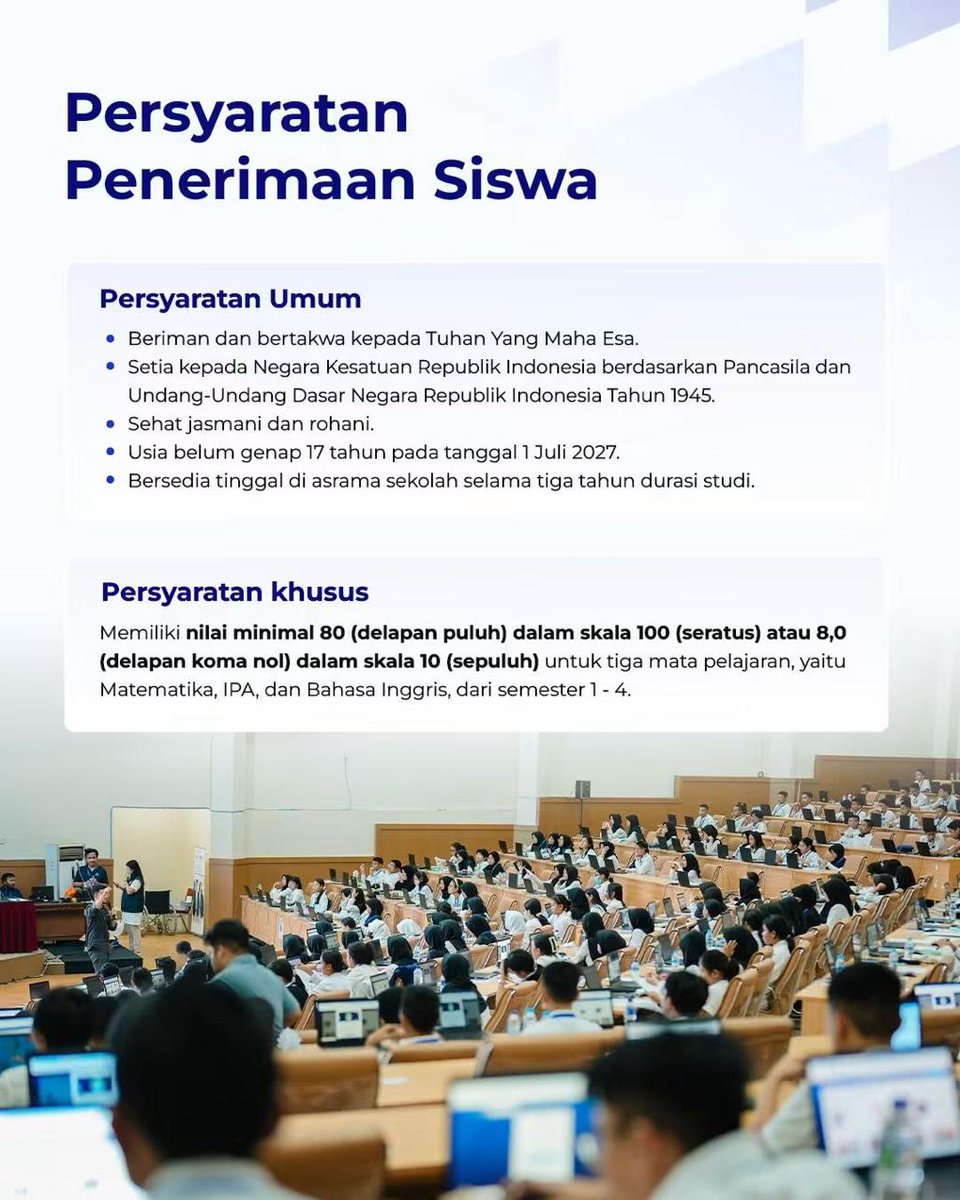 polreshalut_'s tweet photo. SPMB SMA Kemala Taruna Bhayangkara segera dibuka !!!

Saatnya mempersiapkan langkah untuk menjadi bagian dari SMA Kemala Taruna Bhayangkara. Bagi calon murid yang siap memulai perjalanan baru. https://t.co/wDTAijSJP6
