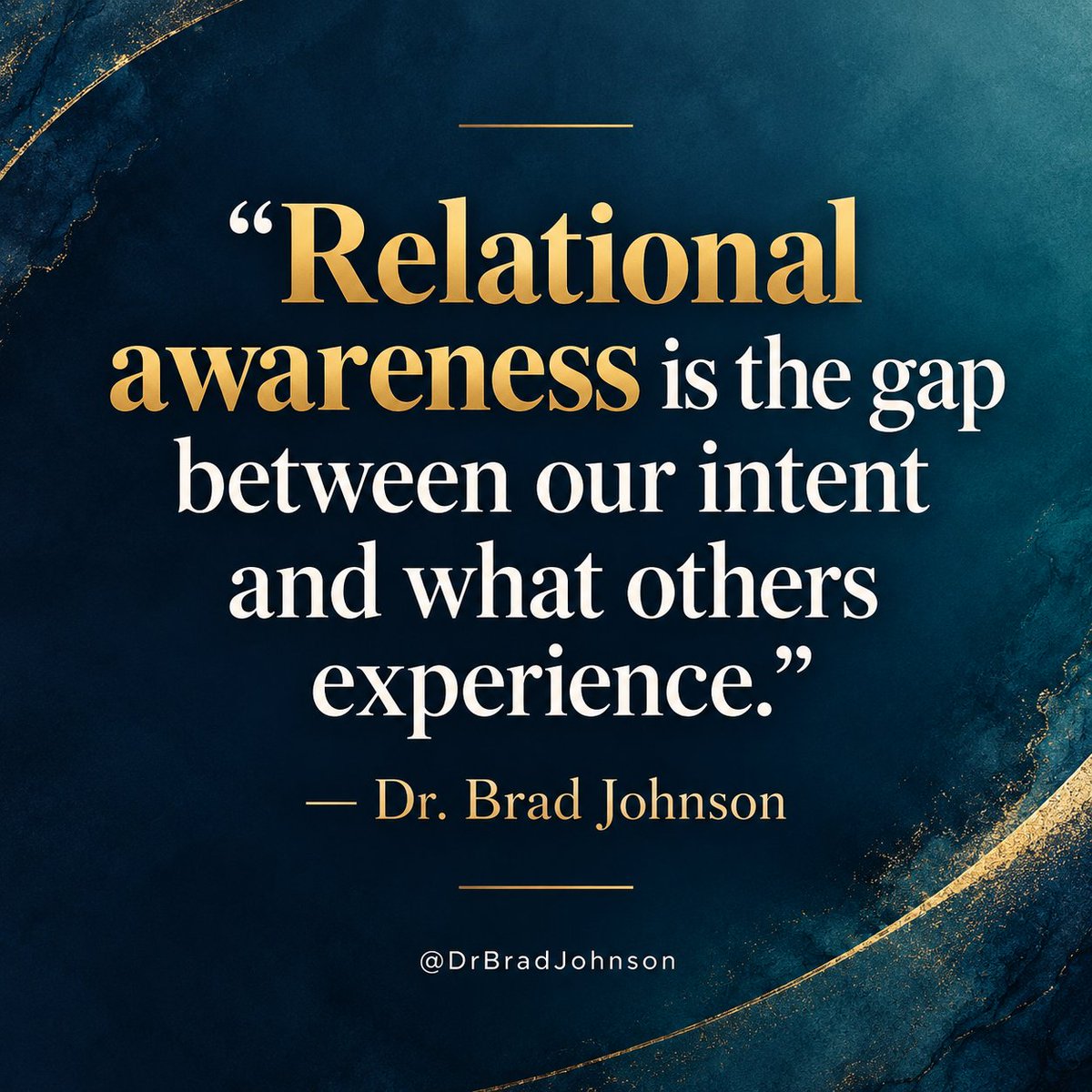 DrBradJohnson's tweet photo. #RelationalLeadership https://t.co/X3jolkQxZR