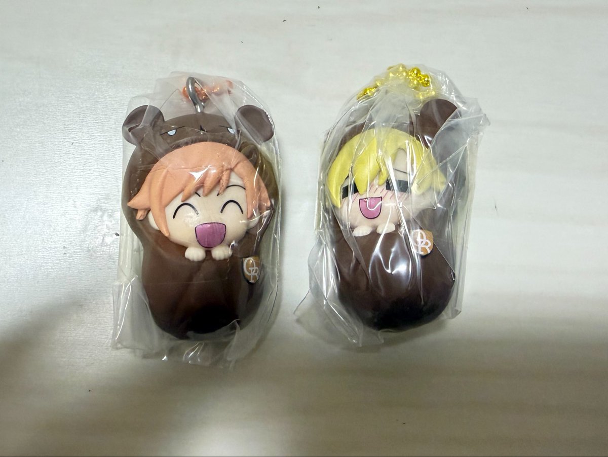 yk7_hrt's tweet photo. 【交換】ガチャガチャ　桜蘭高校ホスト部　おくるみマスコット

譲：常陸院馨  須王環
求：鳳鏡夜>定価+送料

郵送にて交換希望です📮
お心当たりがある方はお気軽にお声掛けください。よろしくお願いいたします🙇🏻‍♀️ https://t.co/KYNMnIk5Pk