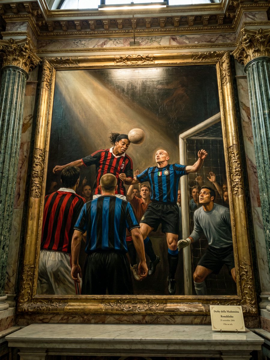 10Ronaldinho's tweet photo. Dicono che sia del 2008. Non ricordo di averlo dipinto... ma ricordo il gol. 😂🤙🏾🔴⚫ https://t.co/sjRcreEbNH